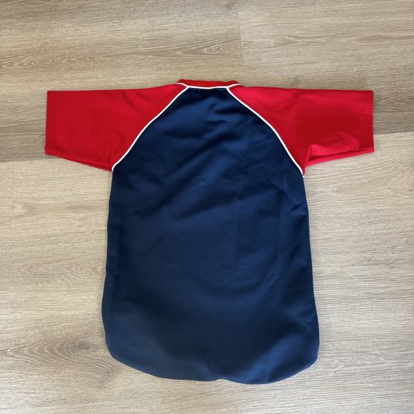 Vintage Atlanta Braves MLB True Fan Series Short Sleeve Baseball Jersey Youth L - Picture 5 of 7